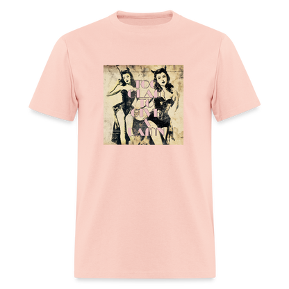 Too Glam To Give A Damn Unisex Classic T-Shirt - blush pink 