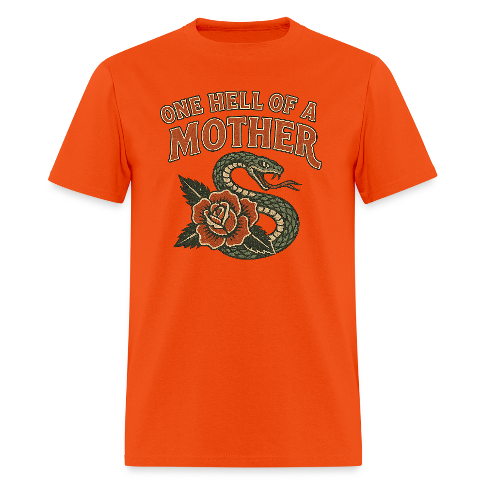 ONE HELL OF A MOTHER: SNAKE ROSE - orange