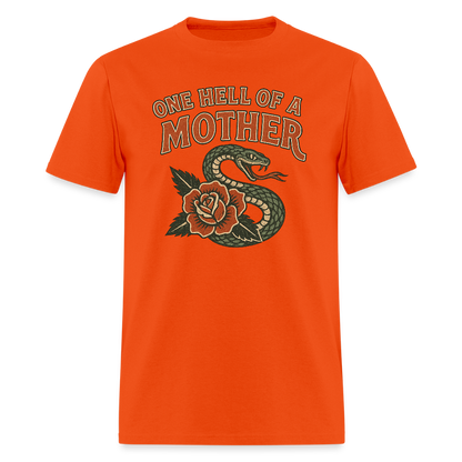 ONE HELL OF A MOTHER: SNAKE ROSE - orange