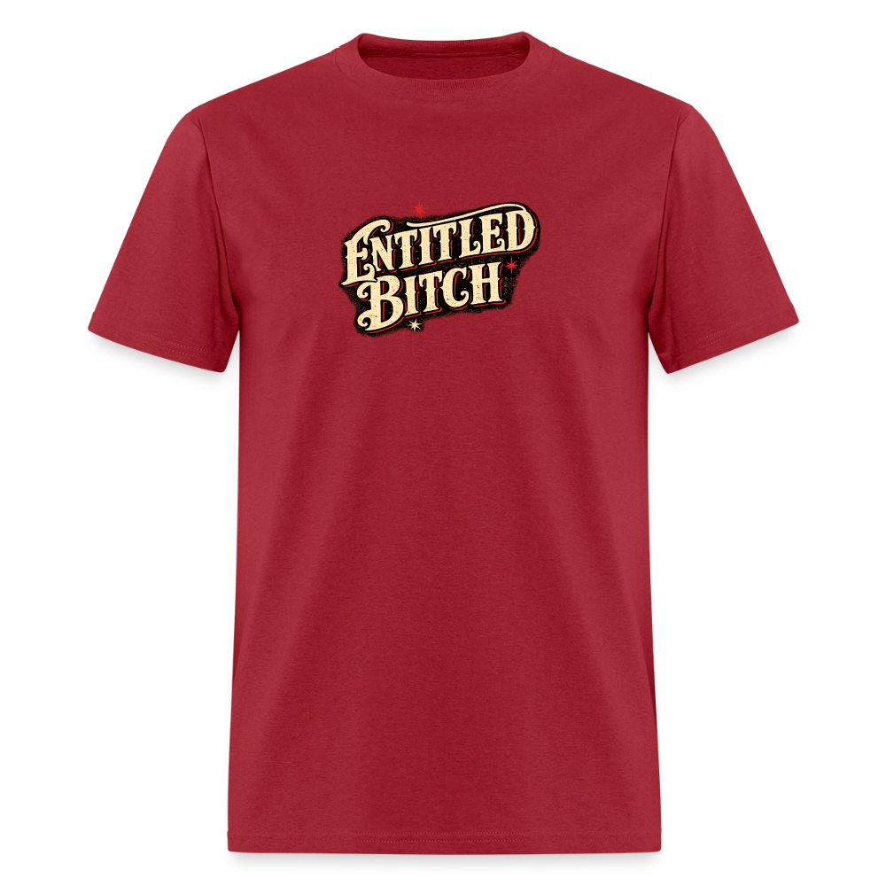 ENTITLED BEEYACH - true red