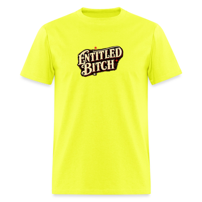 ENTITLED BEEYACH - safety green