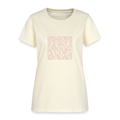 Why Does This Text From My Mom Read Like Poetry? Women's T-Shirt - off white