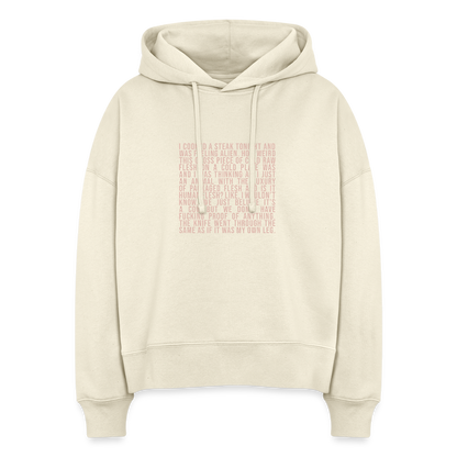 Why Does This Text From My Mom Read Like Poetry? Stanley/Stella Nora Women's Organic Hoodie - natural raw