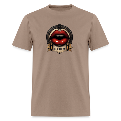 LET THEM Unisex Classic T-Shirt - brown savana
