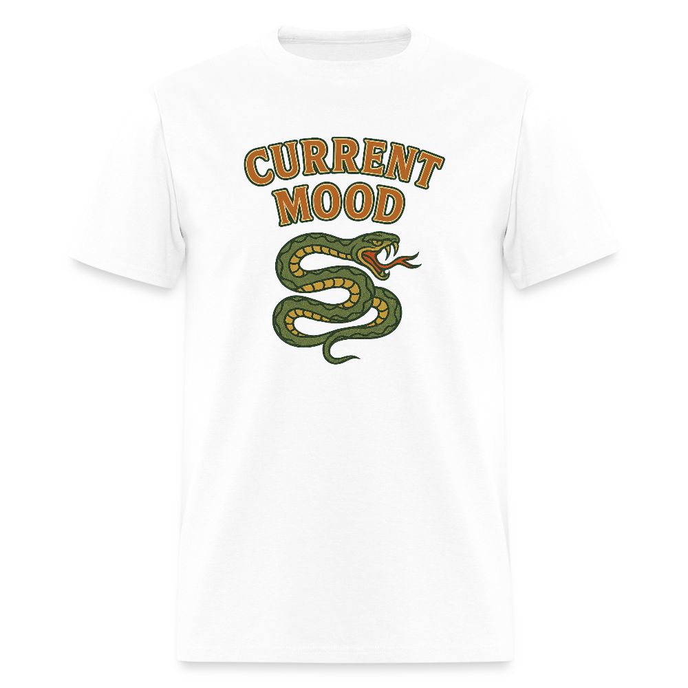 CURRENT MOOD: SNAKE - white