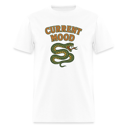 CURRENT MOOD: SNAKE - white