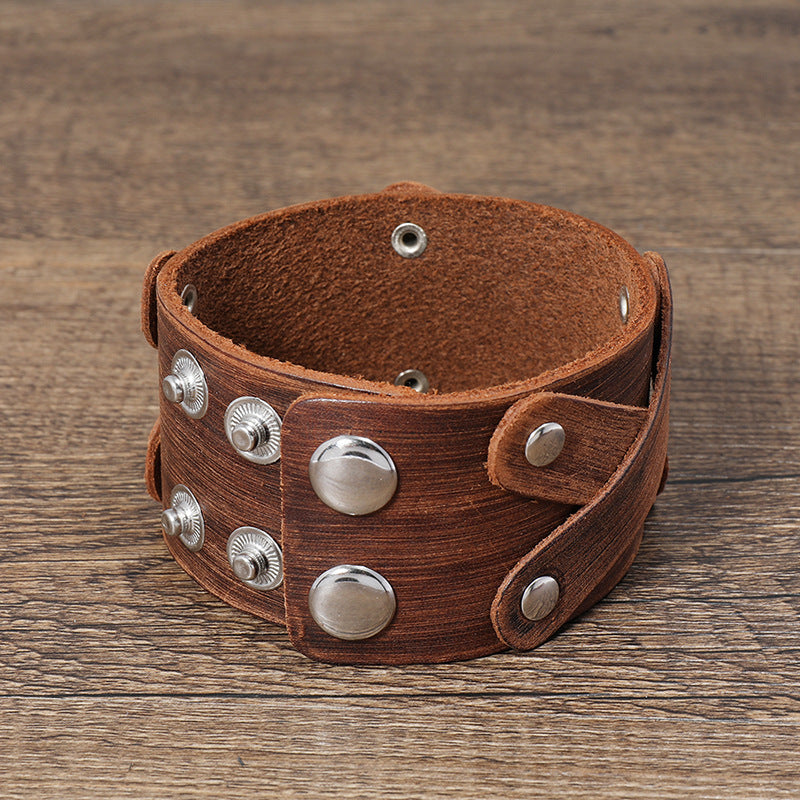 Retro Leather Bracelet