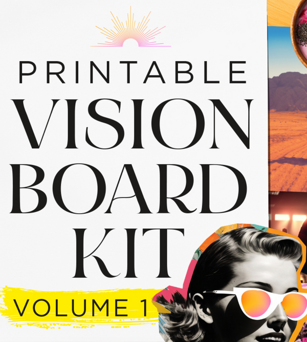 Printable Vision Board vintagemama