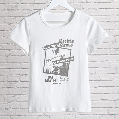 Lady Valentine Electric Circus Printed T-shirt