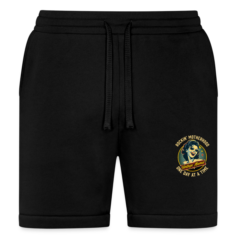 Rockin' Motherhood Bella + Canvas Unisex Short - black