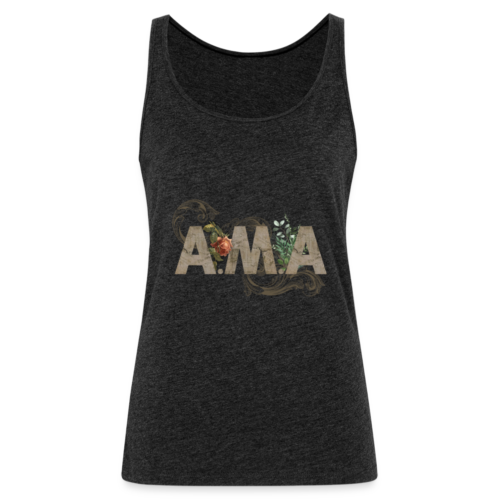 A.M.A. Women’s Premium Tank Top - charcoal grey