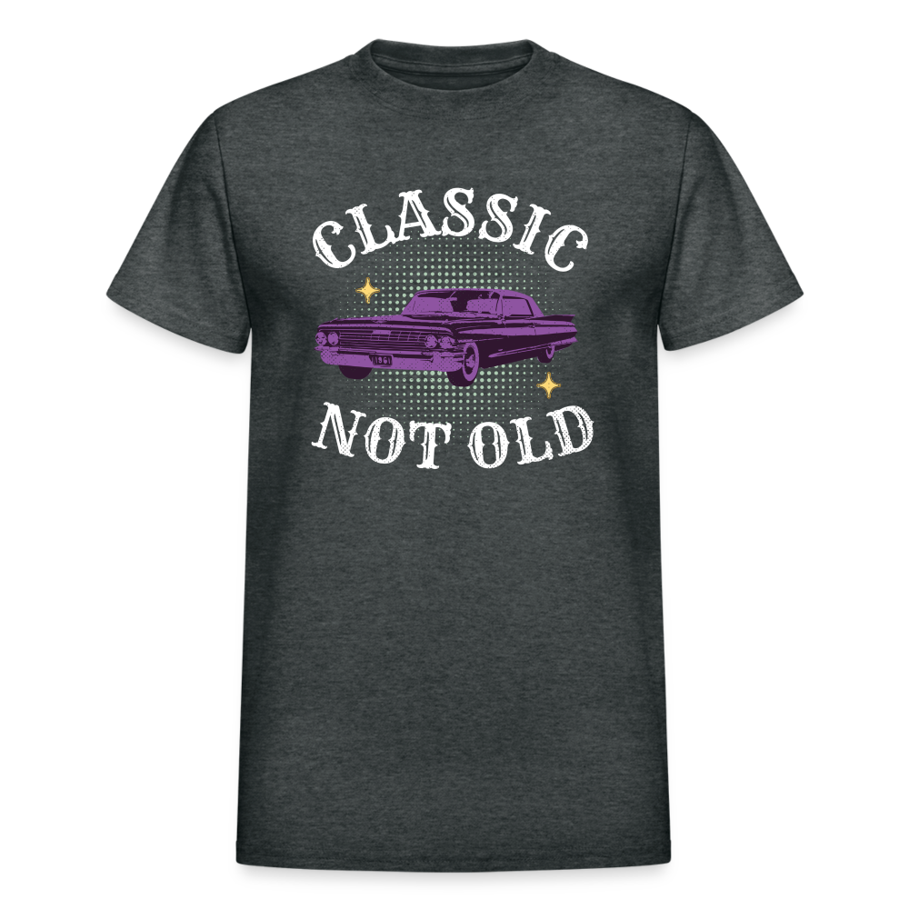 Classic Not Old Gildan Ultra Cotton Adult T-Shirt - deep heather