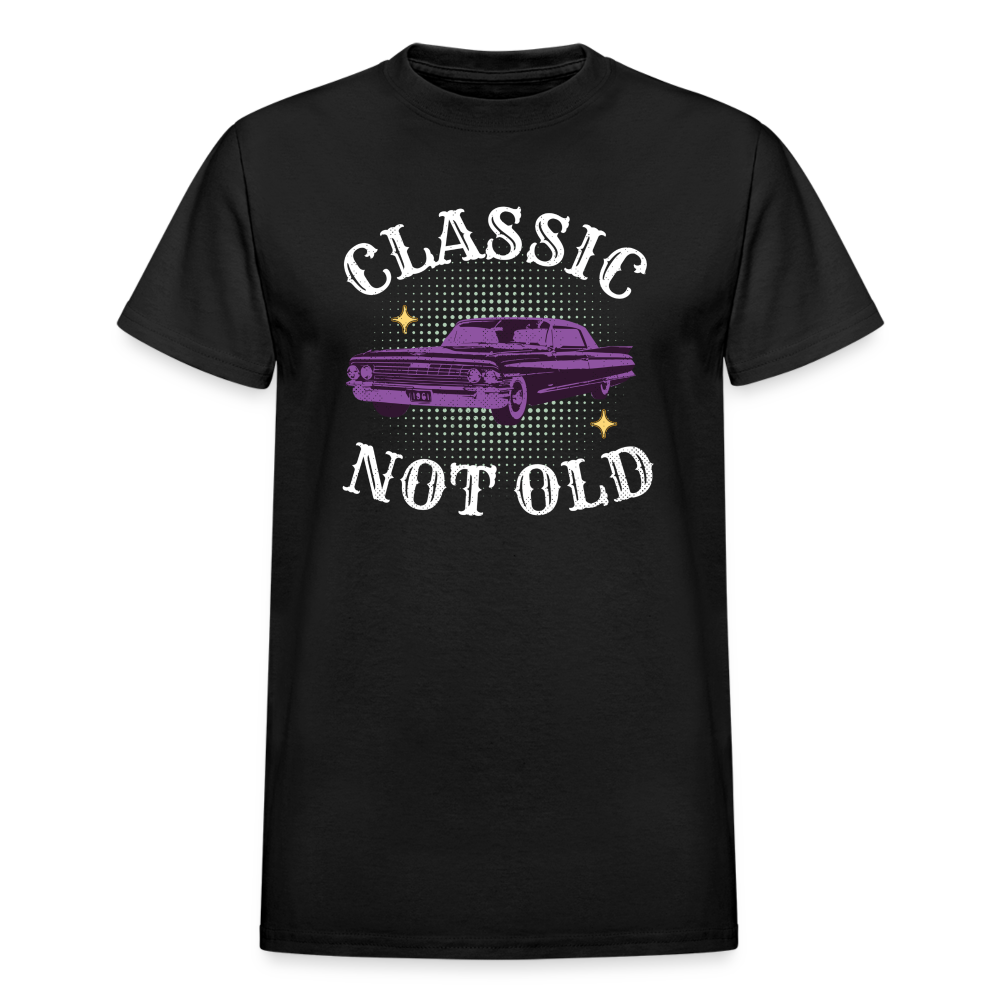 Classic Not Old Gildan Ultra Cotton Adult T-Shirt - black