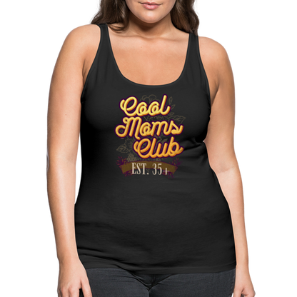 Cool Mom's Club Est. 35 Women’s Premium Tank Top - black